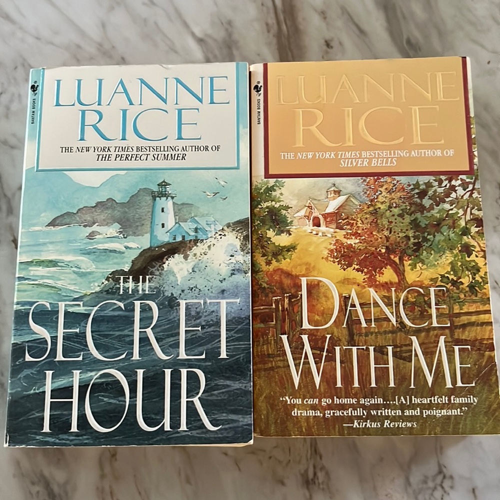 Luanne Rice Paperbacks The Secret Hour & Dance With Me